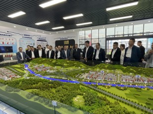 临夏9091美高梅集团发展沉点项目业务观摩互换活动